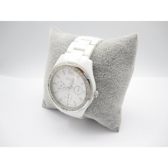 Women Relic Quartz 50m WR Analog mm Round Watch (H864) "New Battery" ZR15551 - Picture 4 of 9